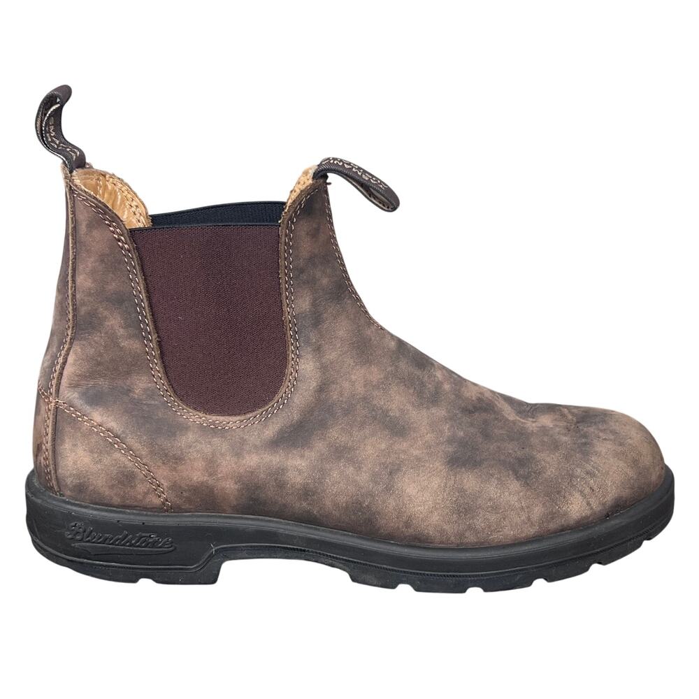 Blundstone 585 Classics Rustic Brown Chelsea Boots Size 10 US 11